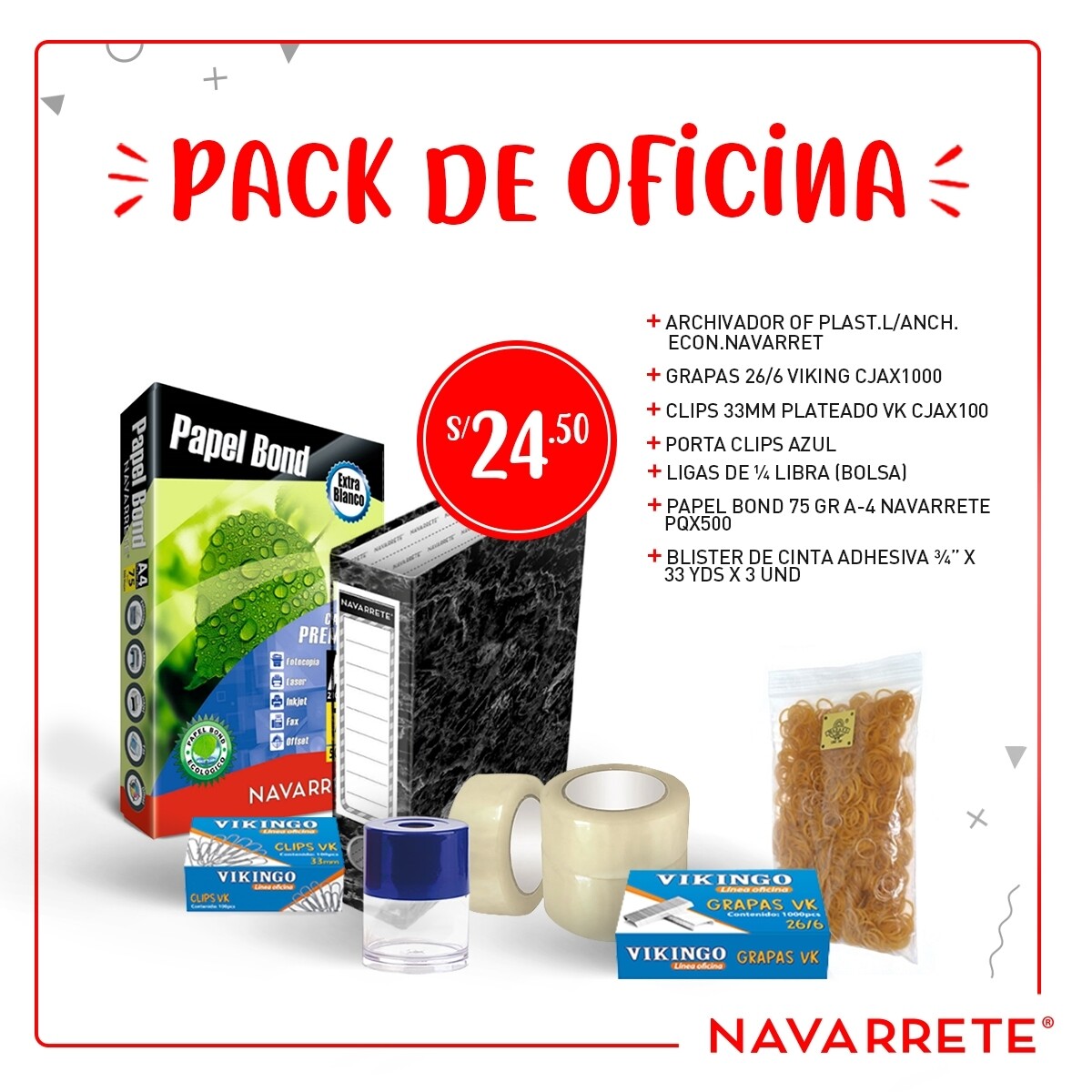PACK OFICINA NAVARRETE #01 PACK OFICINA NAVARRETE #01