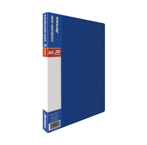 CATALOGO A4 FLEX X 20 FUNDAS AZUL CATALOGO A4 FLEX X 20 FUNDAS AZUL