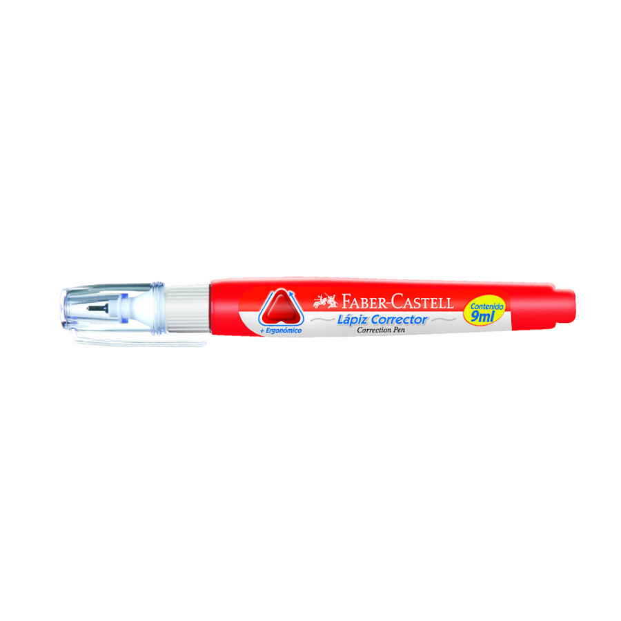 CORRECTOR 9ML TIPO LAPICERO FABER CASTELL CORRECTOR 9ML TIPO LAPICERO FABER CASTELL