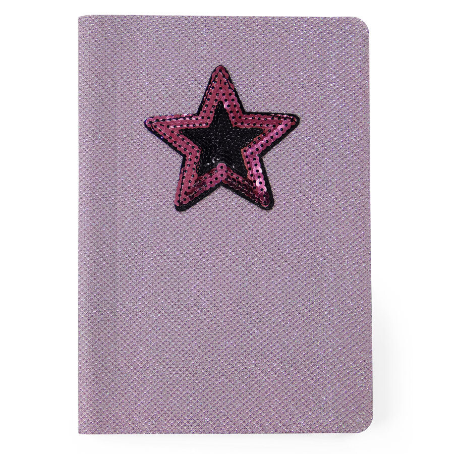 LIBRETA GLITTER A5 100HJ MOD.N21-32 PALO ROSA LIBRETA GLITTER A5 100HJ MOD.N21-32 PALO ROSA