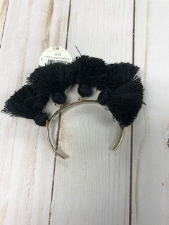 Bracelet w/ Black Tassels