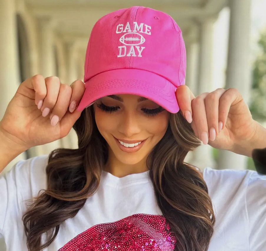 Pink Gameday Cap