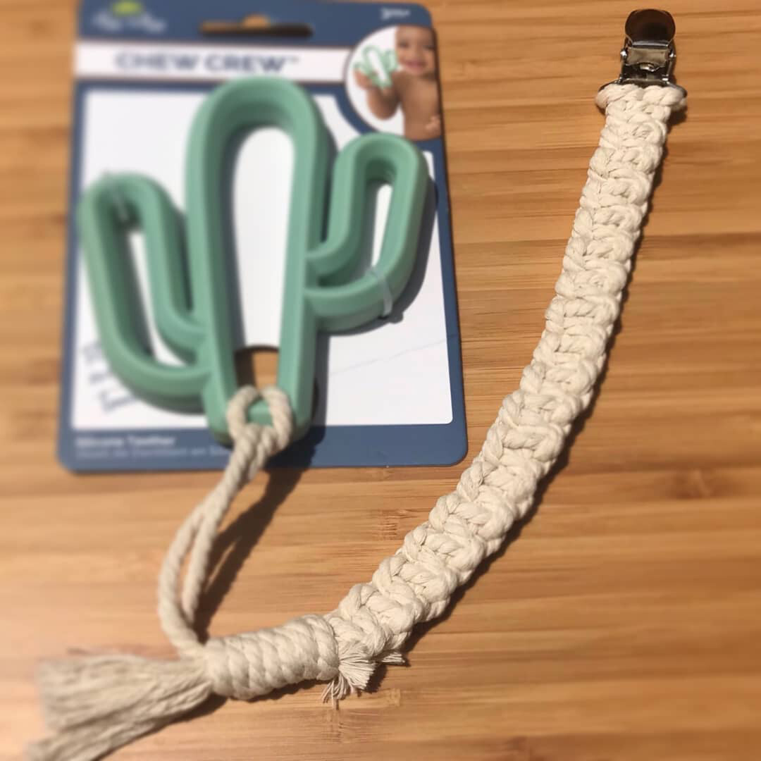 Teether/Pacifier Clip