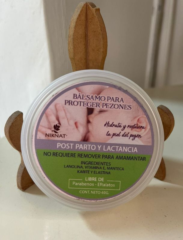 Bálsamo para proteger pezones