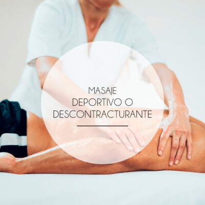 Masaje descontracturante Masaje descontracturante