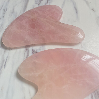 Gua Sha Cuarzo para masaje facial Gua Sha Cuarzo para masaje facial