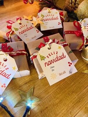 X-MAS BOX: 5 piezas jabón artesanal individual X-MAS BOX: 5 piezas jabón artesanal individual