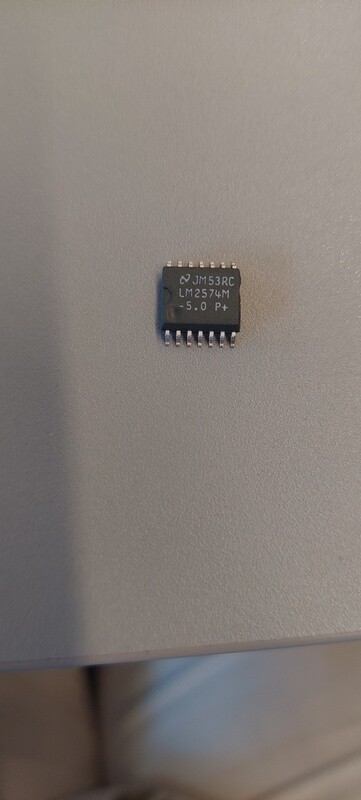Voltage Regulator LM2574M-5.0 SO14 WIDE