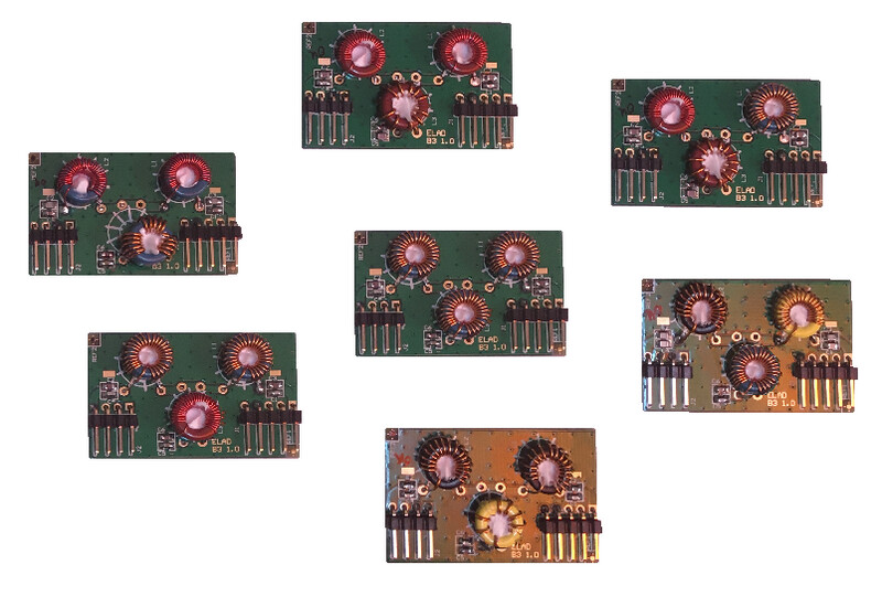 DL2EBV Band-Pass filter set (KIT-FBP0530)