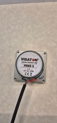 ALTOPARLANTE 2IN 8 OHM 2W  FRWS 5 VISATON
