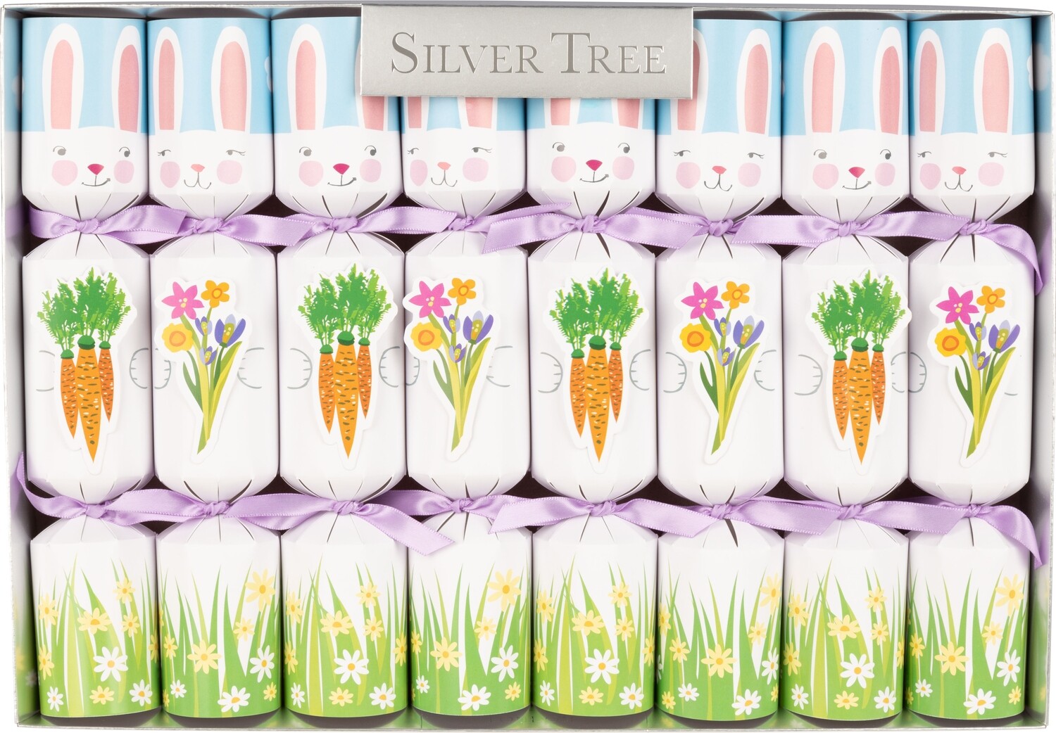 10in 8ct Bunny Friends  