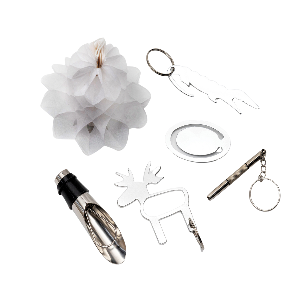 12in 6ct ECO Vintage Mushrooms