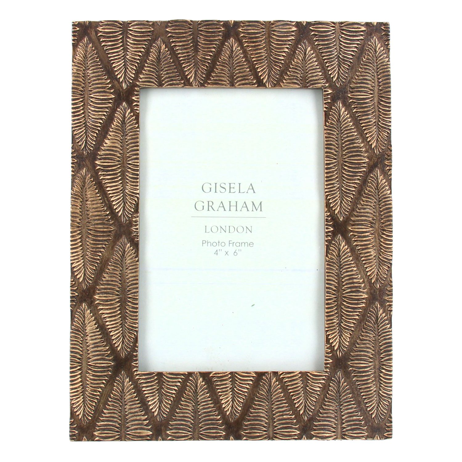 Bronze Diamond Resin Picture Frame 8x6in fits 4x6 photo  2           