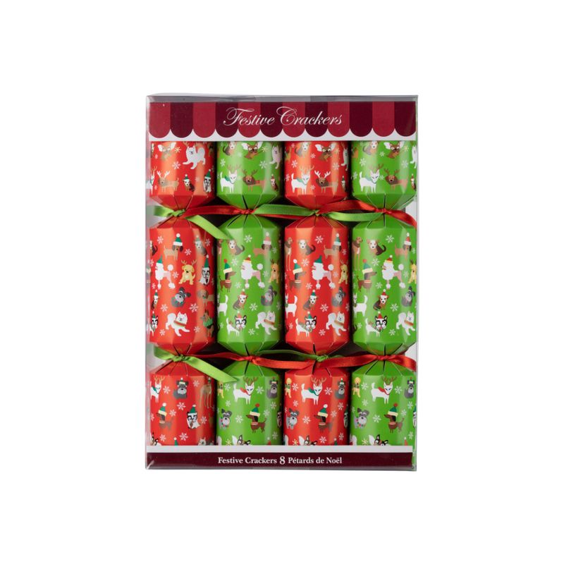 10in 8ct Christmas Puppies