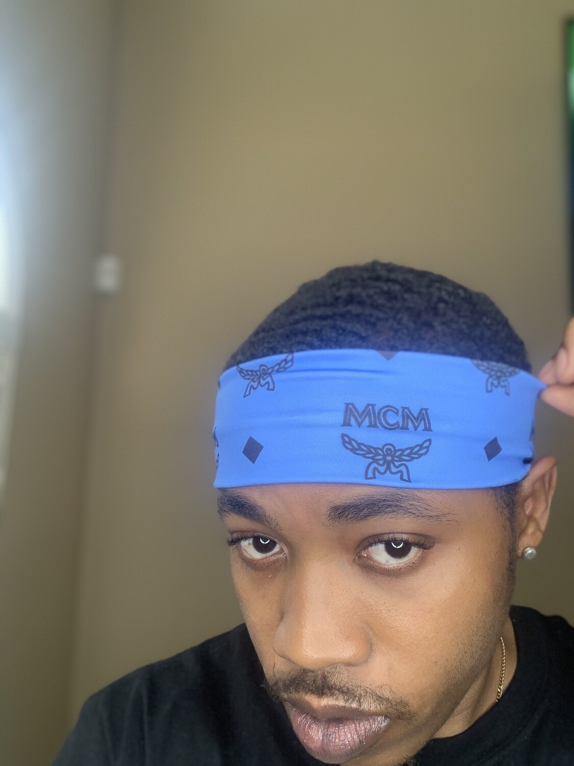 Blue MCM Phil Good Headband