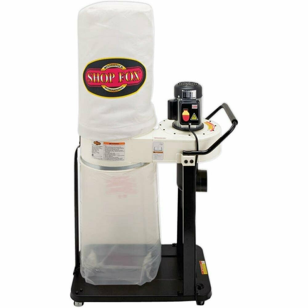 FOX SHOP W1727 1 HP 800 CFM DUST COLLECTOR