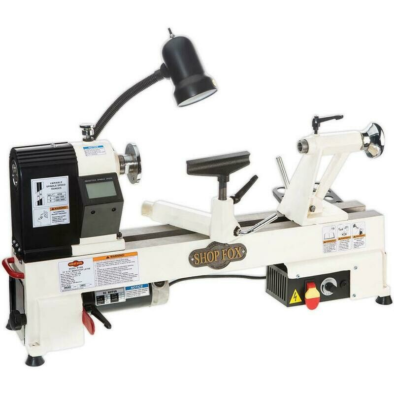 SHOP FOX W1836—12" X 15" BENCHTOP WOOD LATHE