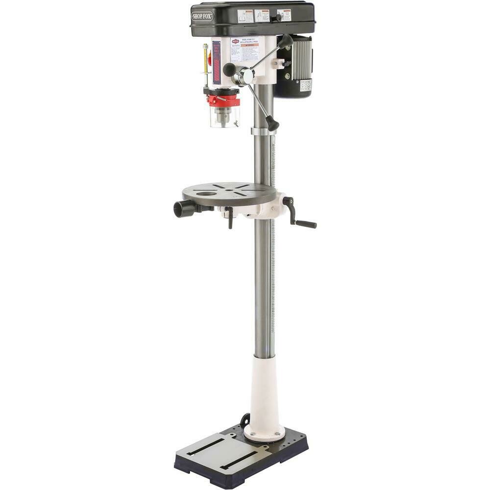 SHOP FOX W1848—13-1/4" Oscillating Floor Drill Press
