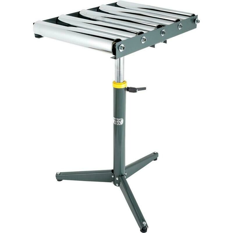 SHOP FOX D2274—Heavy-Duty 5 Roller Stand
