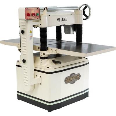 SHOP FOX W1865—20" Planer with Helical Cutterhead, 5HP