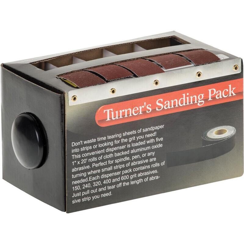 SHOP FOX D4299—Woodturning Multi-grit Sanding Roll Pack