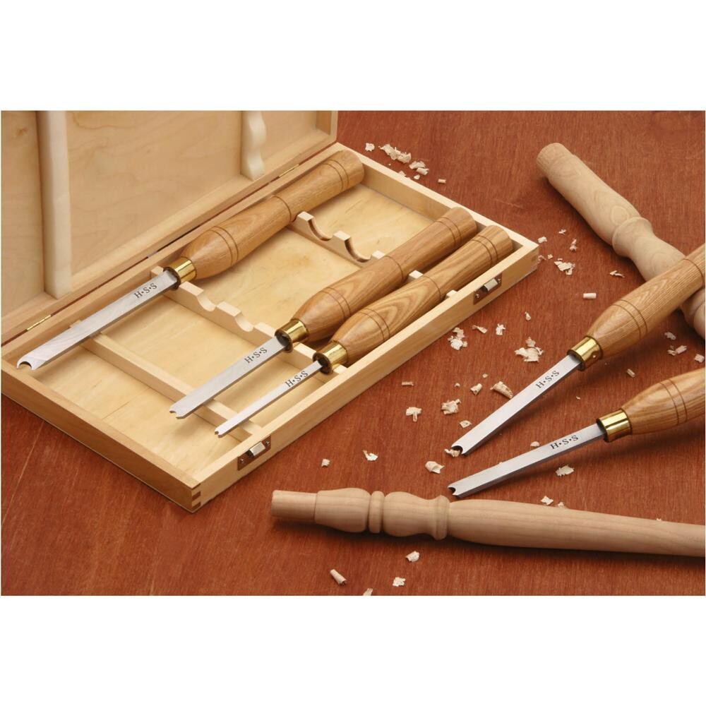 SHOP FOX D4067 5 pc. HSS Lathe Chisel Set