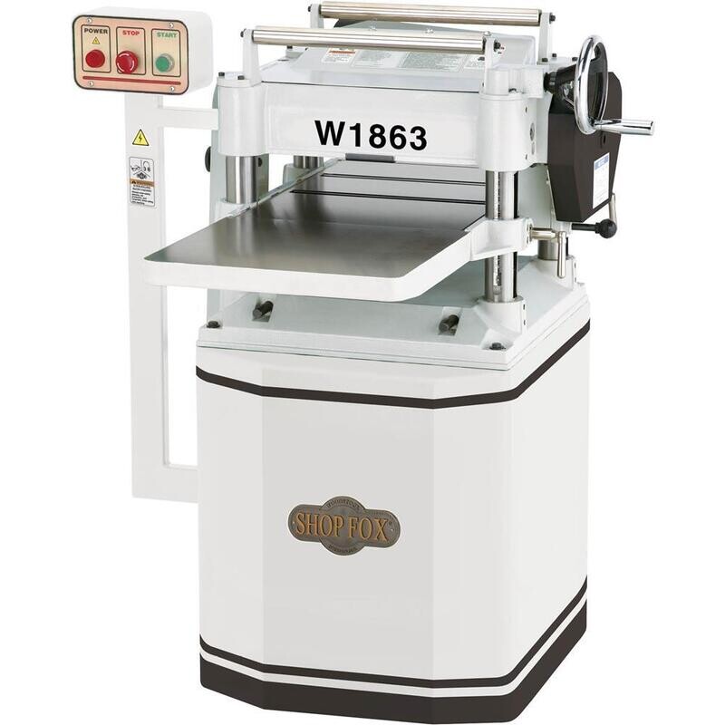 SHOP FOX W1863 - 15" Planer with Helical Cutterhead