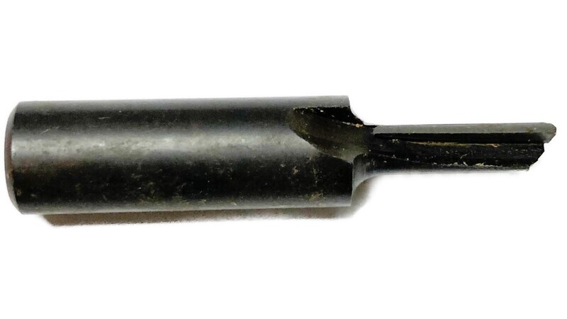 FREUD Router Bit Straight O-Flute Single 1/4" Dia. 1/2" Shank