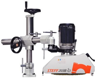 Steff 2034CI Belted Feeder with (3) belts and (4) speeds, 1HP 230/3/60