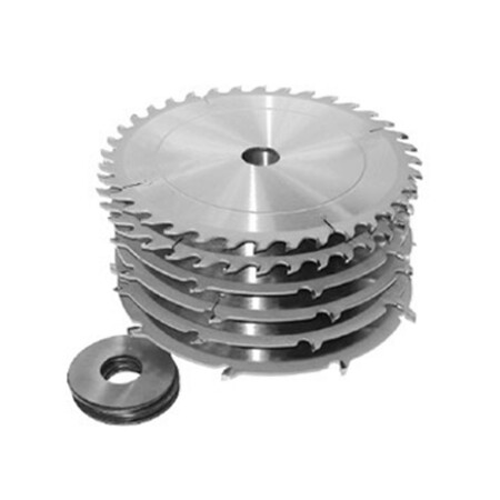 STACKABLE DADO SETS 8 STACKABLE DADO SETS 8" X 13/16" X 5/8" BORE