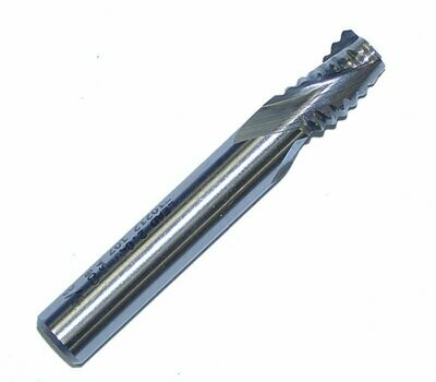CASTLE B00438 - COBALT STEEL, 3/8 CASTLE B00438 - COBALT STEEL, 3/8" FOUR FLUTE ROUGH MILL ROUTER BIT