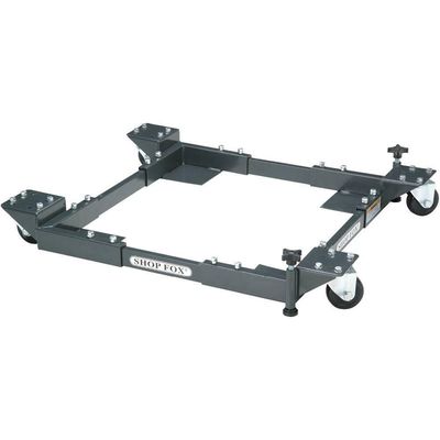 SHOP FOX D2057A—ADJUSTABLE MOBILE BASE - HEAVY-DUTY