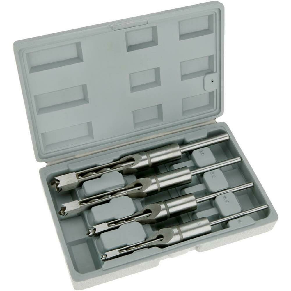 Shop Fox D2845 - 4-Pc. Mortising Chisels Set - 1/4 Shop Fox D2845 - 4-Pc. Mortising Chisels Set - 1/4", 5/16", 3/8", 1/2"