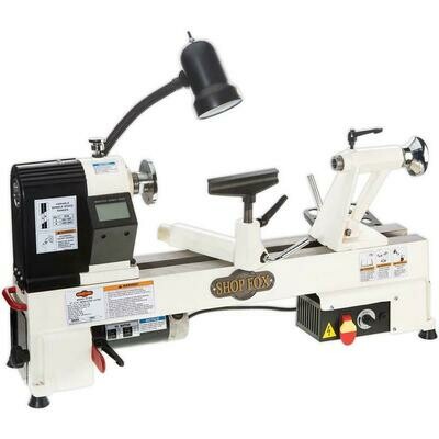 SHOP FOX W1836—12 SHOP FOX W1836—12" X 15" BENCHTOP WOOD LATHE