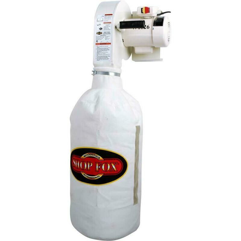 SHOP FOX W1826—Wall Dust Collector SHOP FOX W1826—Wall Dust Collector
