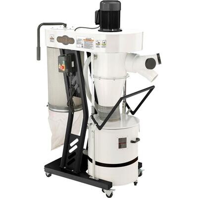 SHOP FOX W1868—2 HP Portable Cyclone Dust Collector