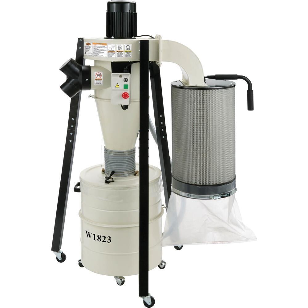 SHOP FOX W1823 1-1/2 HP Portable Cyclone