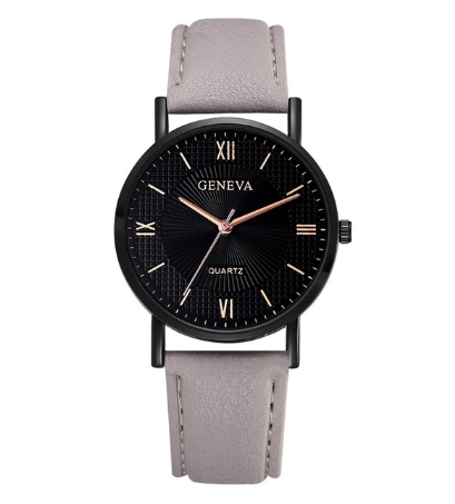 Montre Homme Cadrant noir - Bracelet Hodinky Relogio