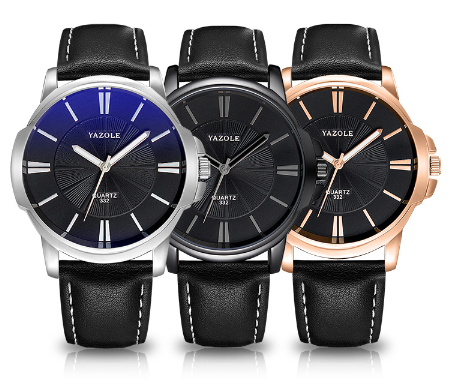 Montre Homme Cadrant épais - Bracelet Chic