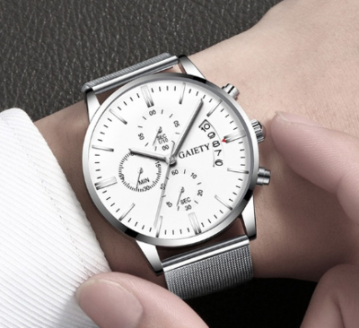Montre Homme décontractée - Maille confortable