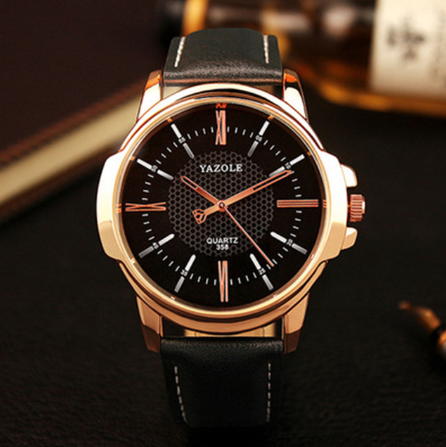 Montre Homme Business - Bracelet cuir