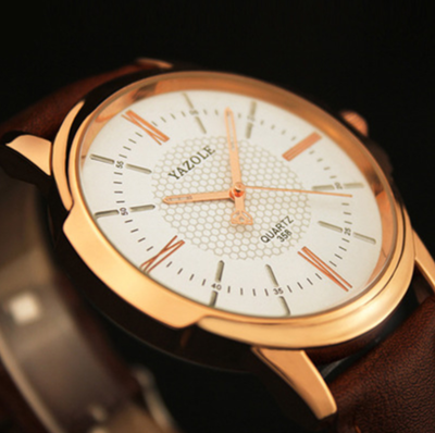 Montre Homme Business - Bracelet cuir