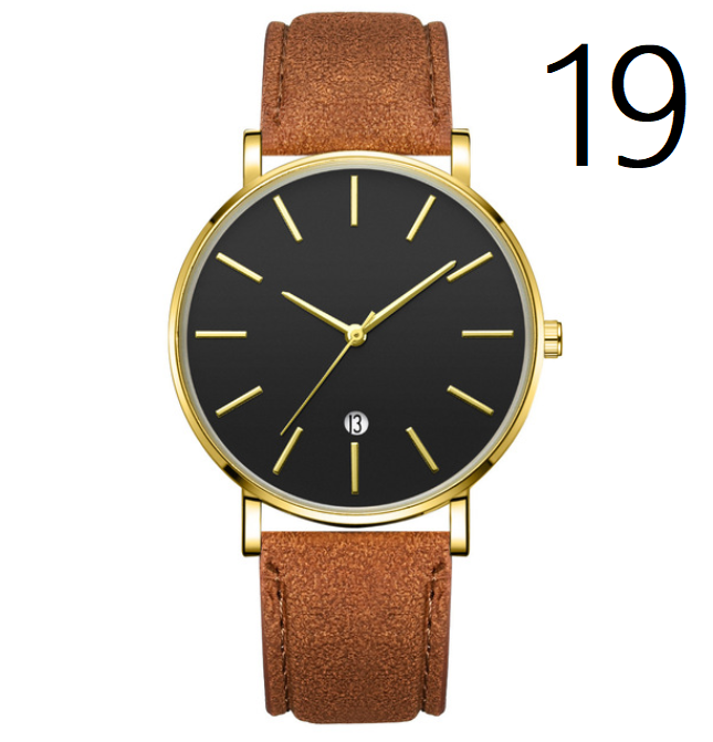 Montre Homme Alliage - Cuir synthétique