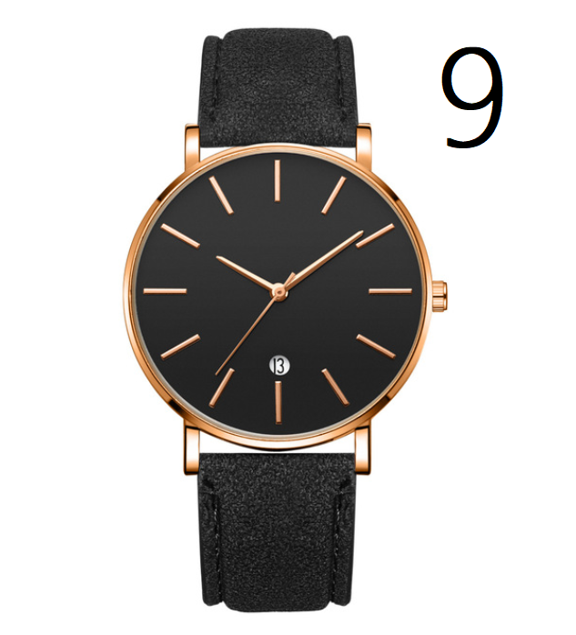 Montre Homme Alliage - Cuir synthétique