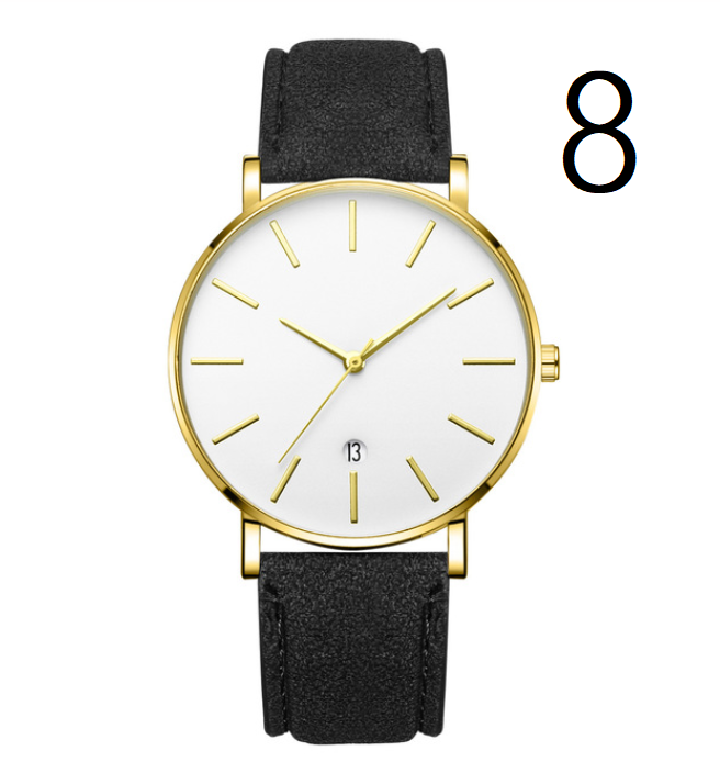 Montre Homme Alliage - Cuir synthétique