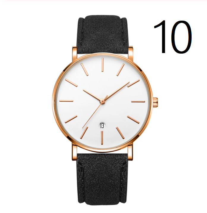 Montre Homme Alliage - Cuir synthétique