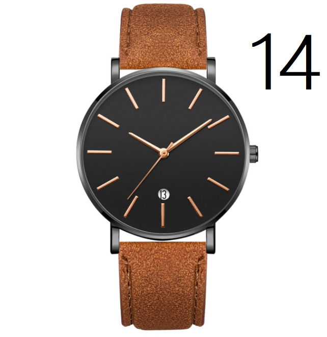Montre Homme Alliage - Cuir synthétique