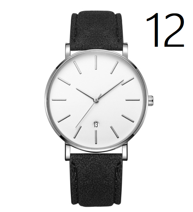 Montre Homme Alliage - Cuir synthétique