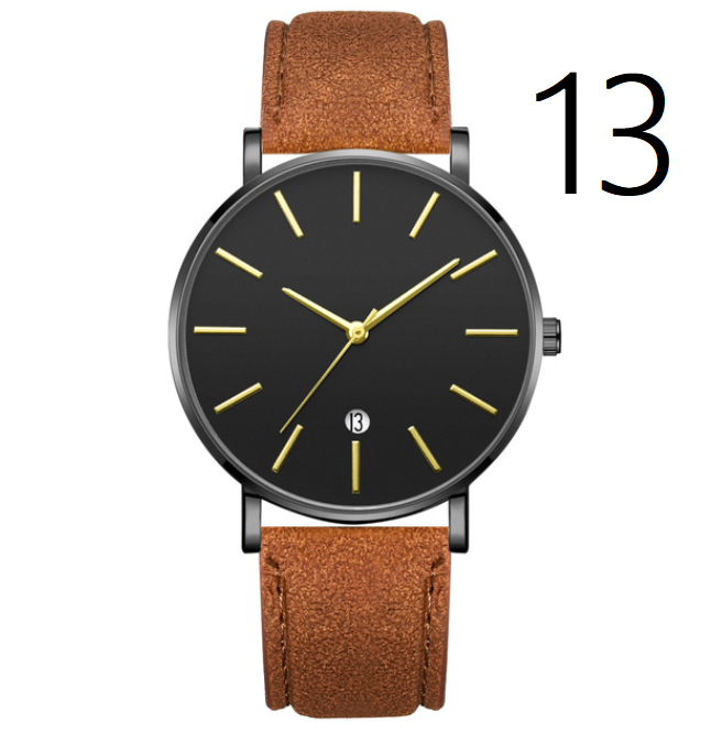 Montre Homme Alliage - Cuir synthétique