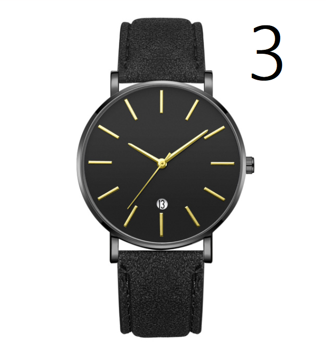 Montre Homme Alliage - Cuir synthétique